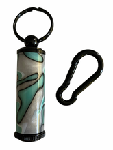 Load image into Gallery viewer, Keepsake / Keep Safe Keychain - New Turquoise Moon
