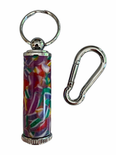 Load image into Gallery viewer, Keepsake / Keep Safe Keychain - Waving Flags
