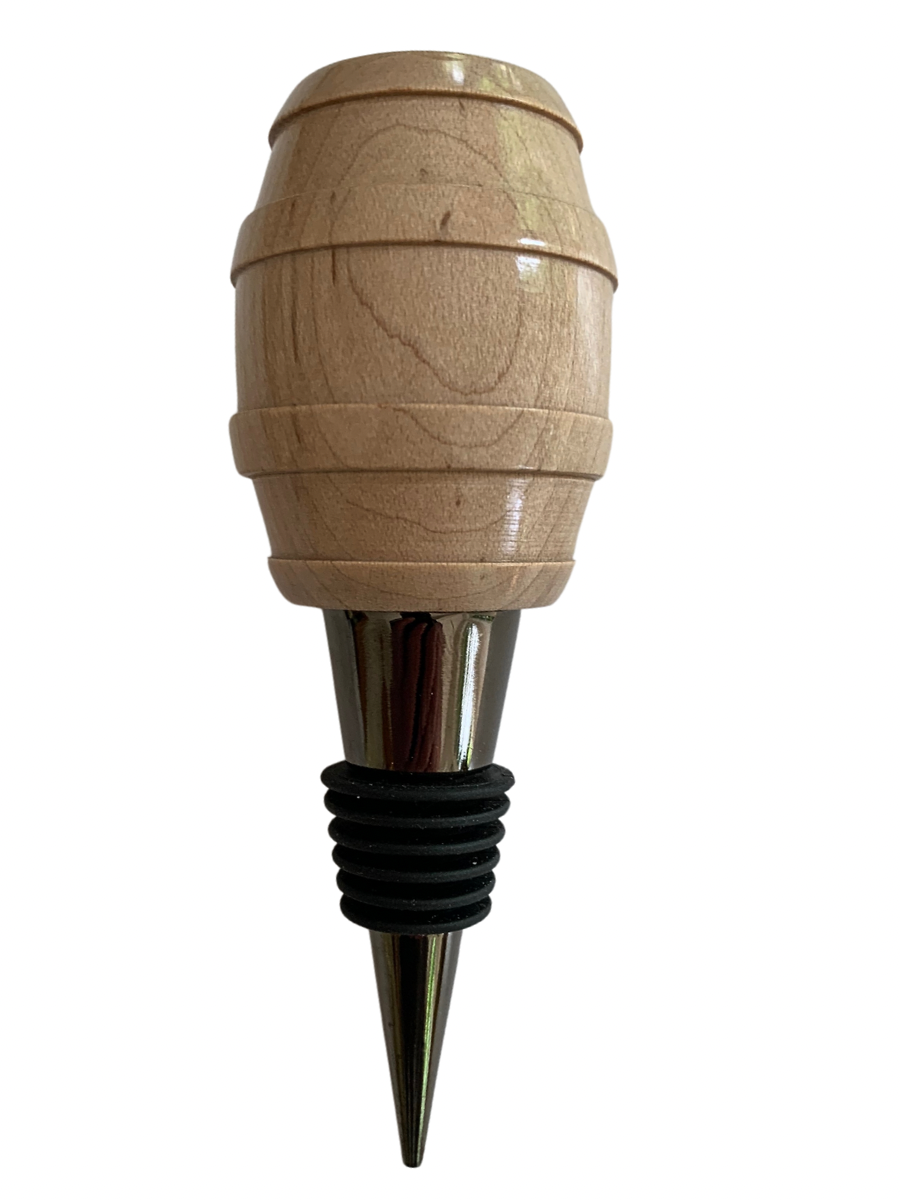 Barrel Wine Stopper - Maple