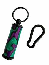 Load image into Gallery viewer, Keepsake / Keep Safe Keychain - Purple Dragon
