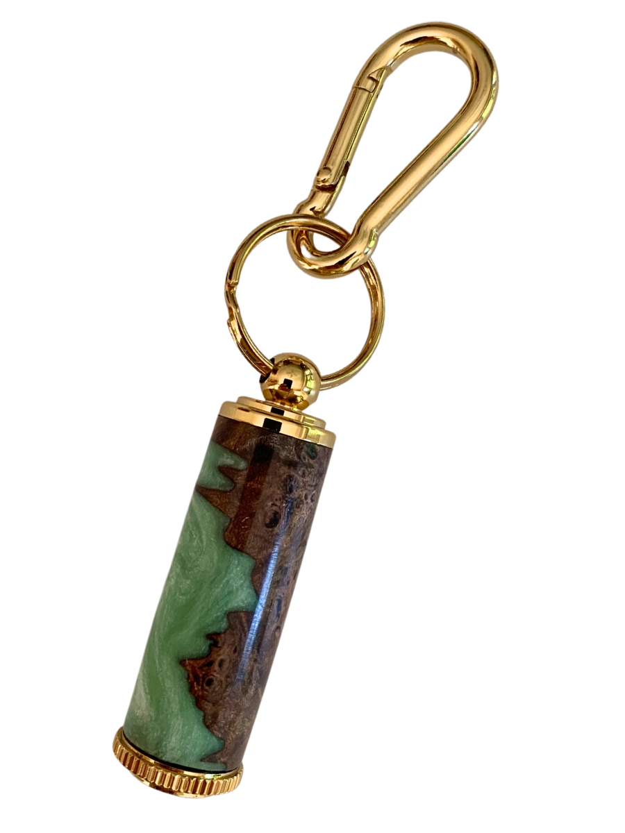 Keepsake / Keep Safe Keychain - Pistachio