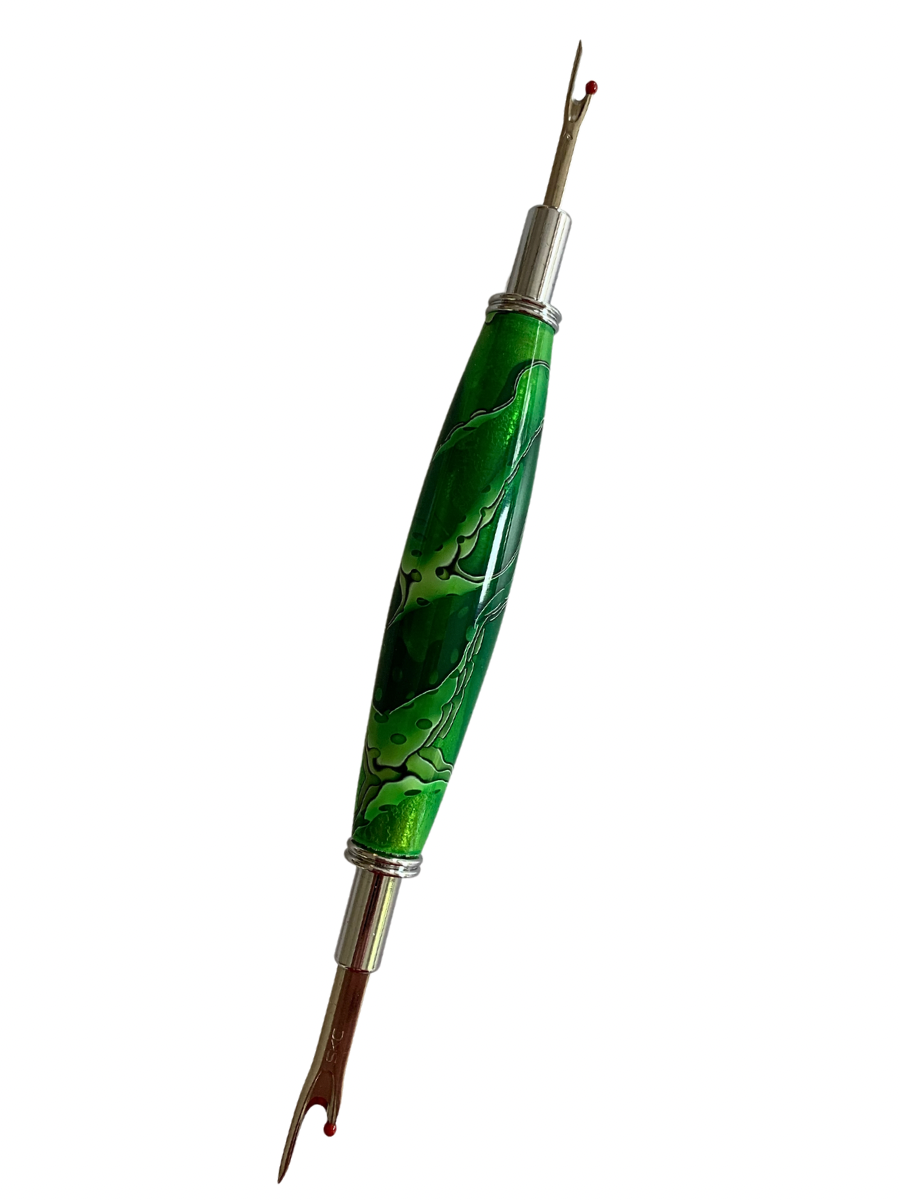 Double Ended Seam Ripper - Green Machine