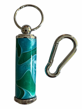 Load image into Gallery viewer, Keepsake / Keep Safe Keychain - Ocean Tide
