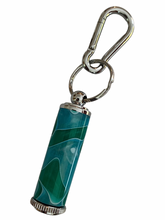 Load image into Gallery viewer, Keepsake / Keep Safe Keychain - Ocean Tide
