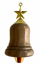 Load image into Gallery viewer, Starry Night Xmas Bell - Black Walnut
