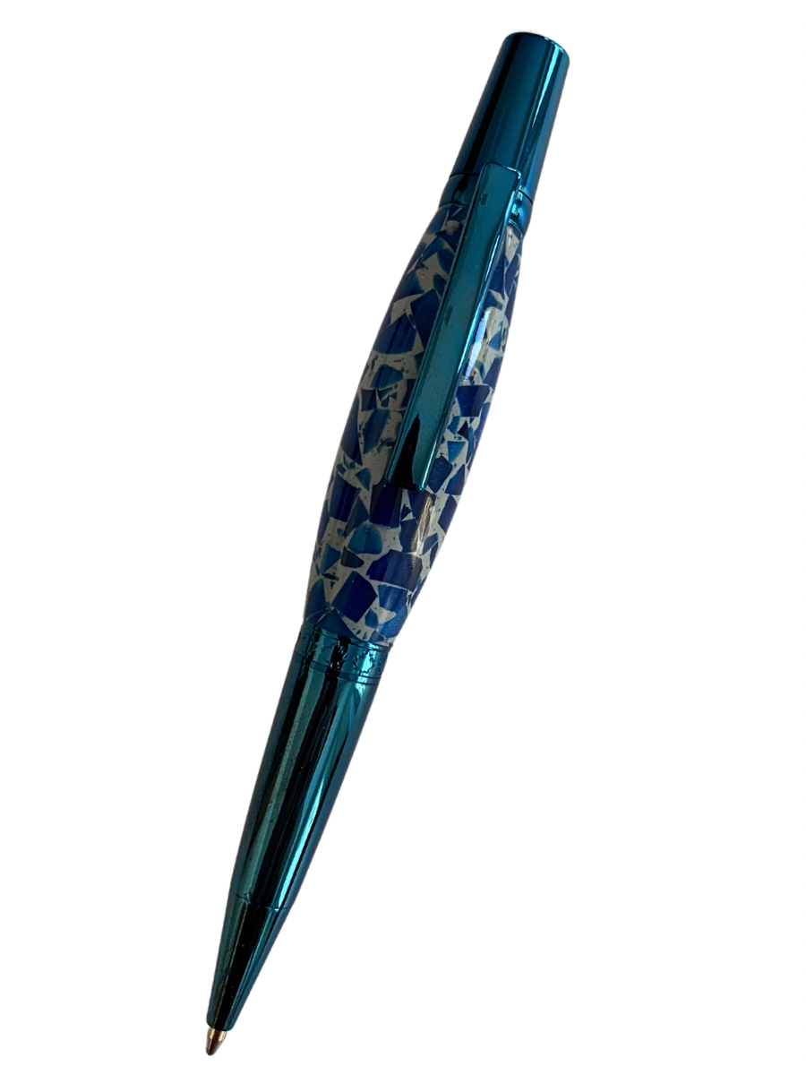 Maple Leaf Pen - Specialty Blue – BwA Woodturning