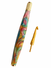 Load image into Gallery viewer, Crochet Handle &amp; Hook Set (Extra Long) - Macaron
