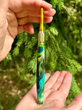 Load image into Gallery viewer, Crochet Handle &amp; Hook Set (Extra Long) - Icy Spruce
