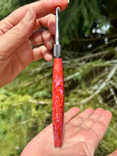 Load image into Gallery viewer, Crochet Handle &amp; Hook Set (Extra Long) - Twisted Citrus
