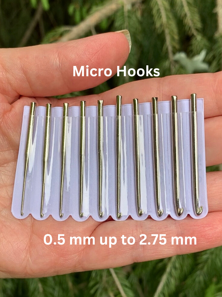 BRAND NEW - Micro Crochet Hooks