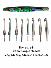 Load image into Gallery viewer, Crochet Handle &amp; Hook Set (Extra Long) - Pigment of Imagination
