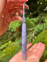 Load image into Gallery viewer, Crochet Handle &amp; Hook Set (Extra Long) - Lavender Sweet Dreams
