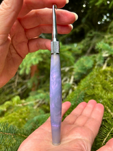 Load image into Gallery viewer, Crochet Handle &amp; Hook Set (Extra Long) - Lavender Sweet Dreams

