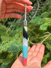 Load image into Gallery viewer, Crochet Handle &amp; Hook Set (Extra Long) - Terra Bloom
