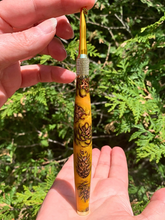 Load image into Gallery viewer, Crochet Handle &amp; Hook Set (Extra Long) - LEMON Pinecone Speciality
