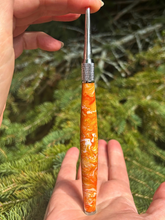 Load image into Gallery viewer, Crochet Handle &amp; Hook Set (Extra Long) - Citrus

