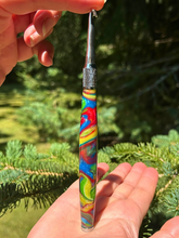 Load image into Gallery viewer, Crochet Handle &amp; Hook Set (Extra Long) - Peacock - ONLY ONE LEFT!
