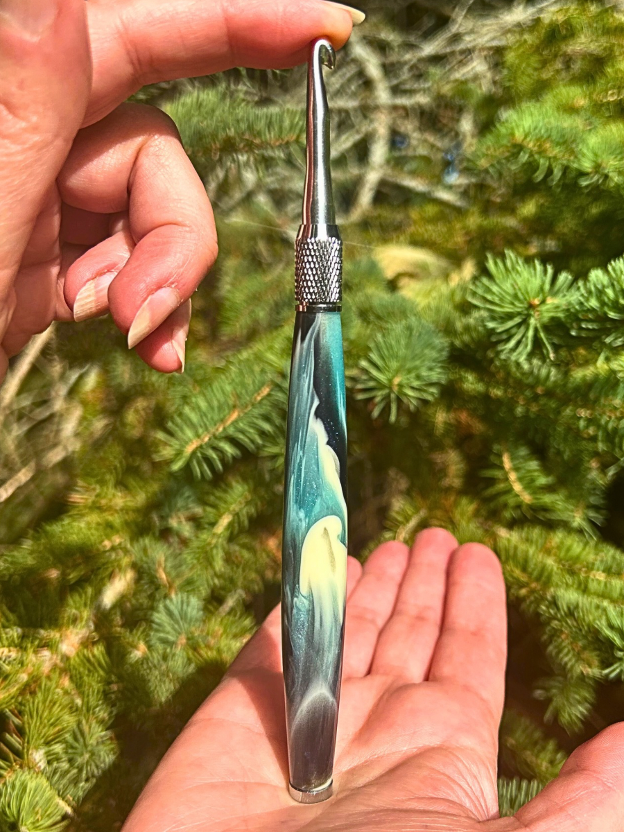 Crochet Handle & Hook Set (Extra Long) - Tahoma
