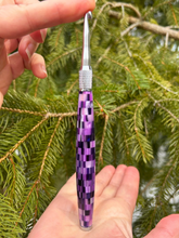 Load image into Gallery viewer, Crochet Handle &amp; Hook Set (Extra Long) - Lilac MATRIX Speciality
