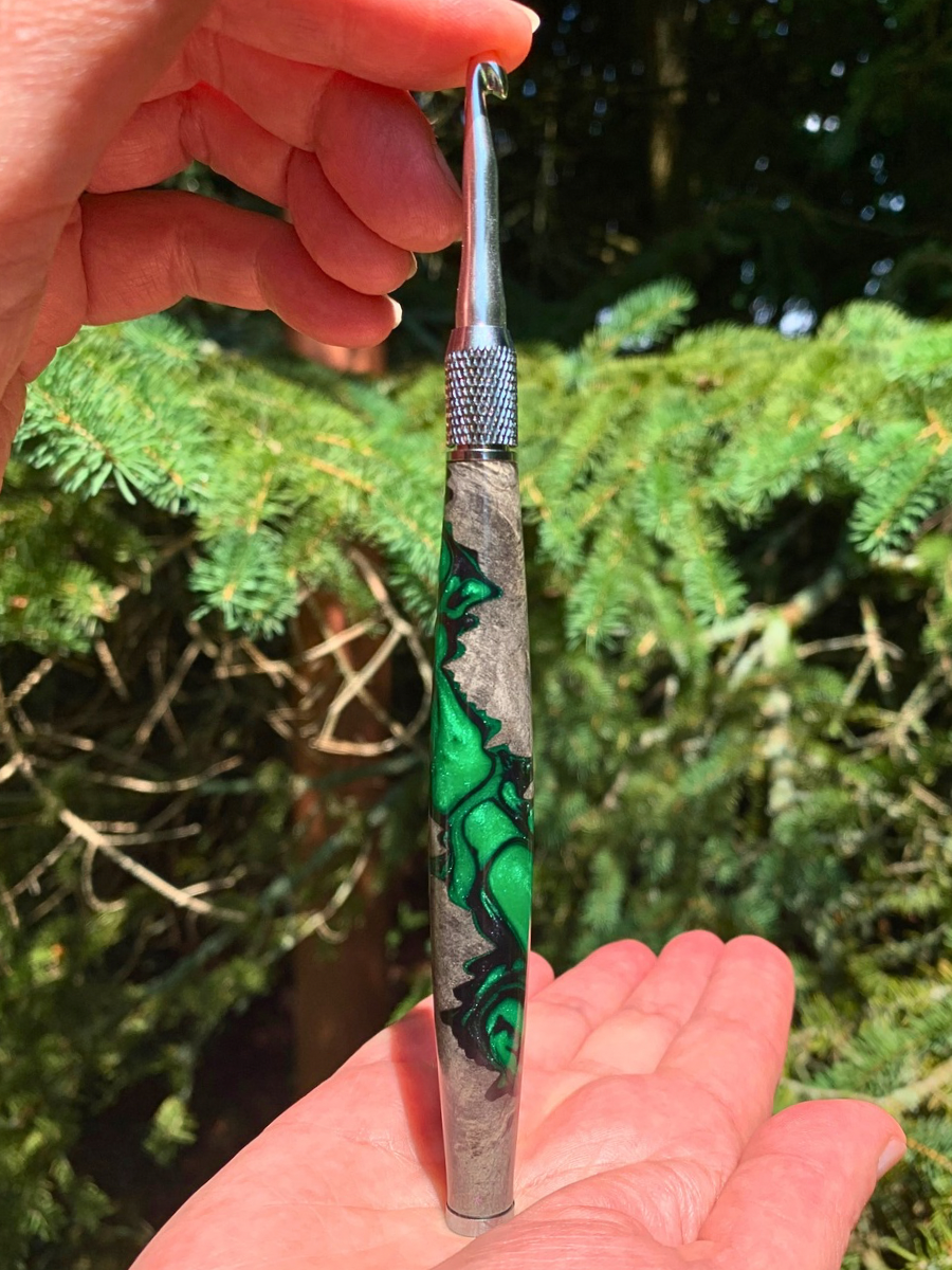 Crochet Handle & Hook Set (Extra Long) - Phantom Grove