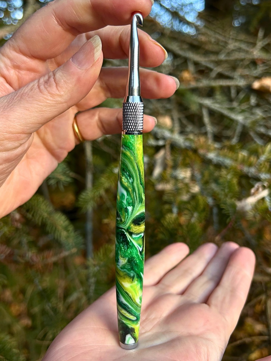 Crochet Handle & Hook Set (Extra Long) - Everglades