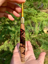 Load image into Gallery viewer, Crochet Handle &amp; Hook Set (Extra Long) - Autumn
