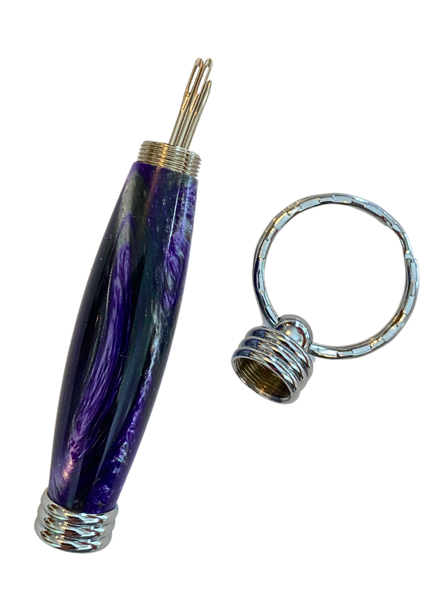 Needle Case - Purple Steel