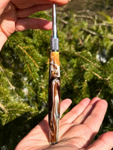 Load image into Gallery viewer, Crochet Handle &amp; Hook Set (Extra Long) - Precious Metals
