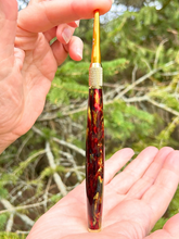 Load image into Gallery viewer, Crochet Handle &amp; Hook Set (Extra Long) - EYE of Sauron
