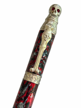 Load image into Gallery viewer, Pirate Skull Pen - Redrum
