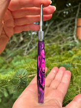 Load image into Gallery viewer, Crochet Handle &amp; Hook Set (Extra Long) - Fantasy Dragon

