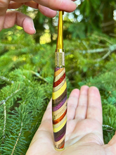 Load image into Gallery viewer, Crochet Handle &amp; Hook Set - Mixed Woods (Short for pencil grippers)

