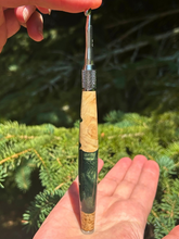 Load image into Gallery viewer, Crochet Handle &amp; Hook Set (Extra Long) - Jungle Fever
