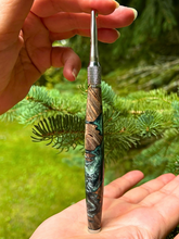 Load image into Gallery viewer, Crochet Handle &amp; Hook Set (Extra Long) - Maple Burl Speciality
