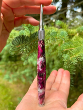 Load image into Gallery viewer, Crochet Handle &amp; Hook Set (Extra Long) - Bronze Berry Slush
