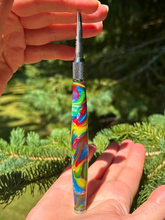 Load image into Gallery viewer, Crochet Handle &amp; Hook Set (Extra Long) - Peacock - ONLY ONE LEFT!
