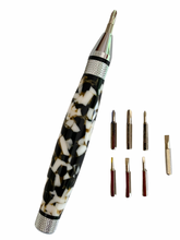 Load image into Gallery viewer, Mini Multi Bit Screwdriver - Fractured Metal
