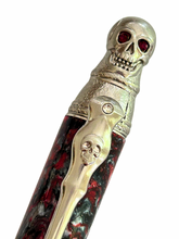 Load image into Gallery viewer, Pirate Skull Pen - Redrum
