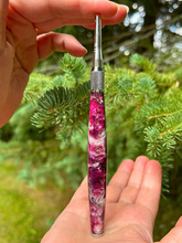 Load image into Gallery viewer, Crochet Handle &amp; Hook Set (Extra Long) - Bronze Berry Slush

