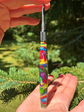 Load image into Gallery viewer, Crochet Handle &amp; Hook Set (Extra Long) - Peacock - ONLY ONE LEFT!
