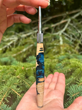 Load image into Gallery viewer, Crochet Handle &amp; Hook Set (Extra Long) - Emerald Bay
