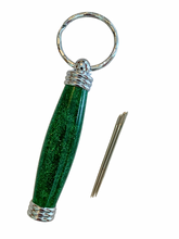 Load image into Gallery viewer, Needle Case - Green GLITTER
