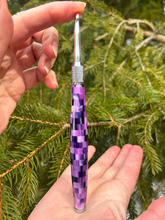 Load image into Gallery viewer, Crochet Handle &amp; Hook Set (Extra Long) - Lilac MATRIX Speciality
