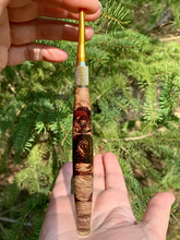 Load image into Gallery viewer, Crochet Handle &amp; Hook Set (Extra Long) - Autumn
