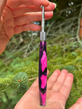 Load image into Gallery viewer, Crochet Handle &amp; Hook Set (Extra Long) - Fantasy Dragon

