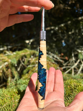 Load image into Gallery viewer, Crochet Handle &amp; Hook Set (Extra Long) - Emerald Bay

