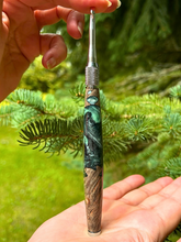 Load image into Gallery viewer, Crochet Handle &amp; Hook Set (Extra Long) - Maple Burl Speciality
