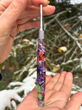 Load image into Gallery viewer, Crochet Handle &amp; Hook Set (Extra Long) - Phantom Ghoul
