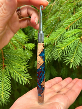 Load image into Gallery viewer, Crochet Handle &amp; Hook Set (Extra Long) - Maple Burl Speciality
