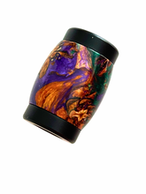 Load image into Gallery viewer, Beads - PURPLE / GREEN PINECONES

